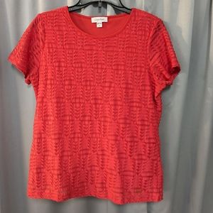Calvin Klein Coral Blouse